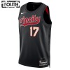 Camiseta Niños NBA Portland Trail Blazers Shaedon Sharpe 2023-24 Nike City Edition Negro Swingman